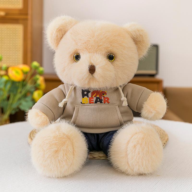 Oder Nerzpullover Teddybär Puppe Puppe Plüschtier Greifautomat Puppe Freund und Freundin Geburtstagsgeschenk