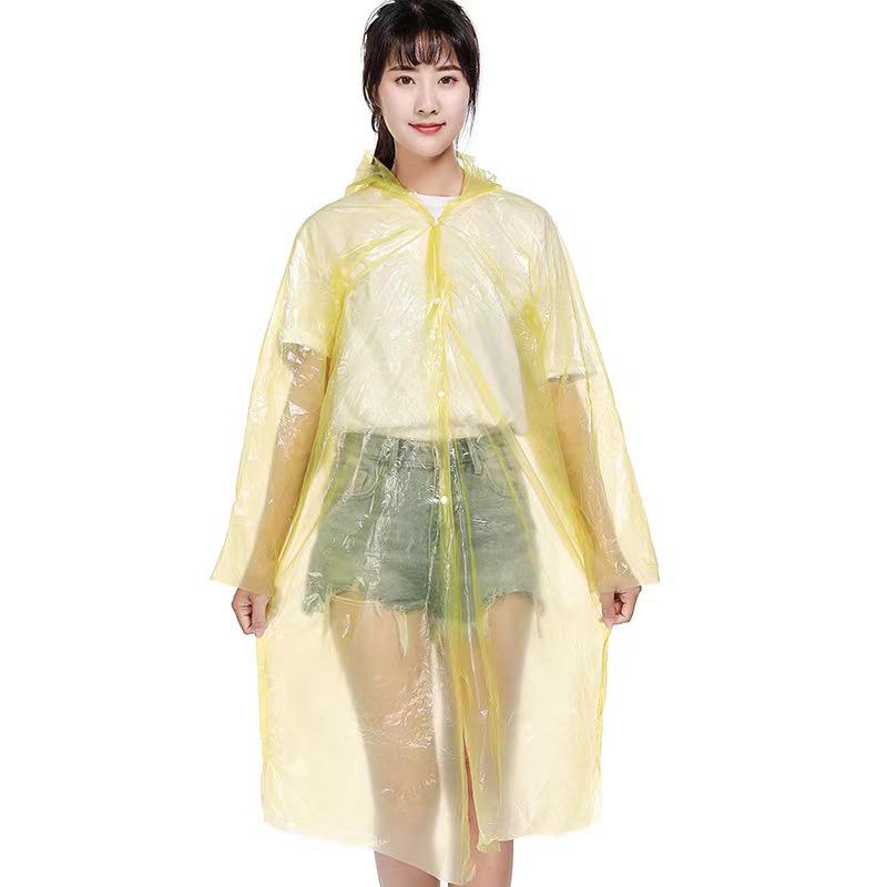 Children's & Adults' Thickened Extended PE Rain Poncho with Shoe Covers