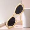 Neoretro 19119 Ugly Retro Sunglasses C2 Ivory