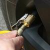 Car Inflatable Connector Practical Car Tire Inflator Valve Accessories Air Pump Clip Pure Metal Nozzle Quick Adapter Connector