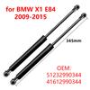 2Pcs 51232990344 Car Front Bonnet Engine Hood Gas Struts Lift Support Rods 41612990344 for BMW X1 E84 2009-2015
