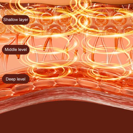 Face Massage Roller Tool V-Shape Lifting Massager for Skin Tightening Anti-Aging & Relaxation Portable