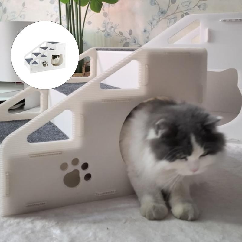 3/4 Levels Step Pet Ramp for Couch Pet Exercise Ability Training Supplies Household Pet Store Stairway Supplies