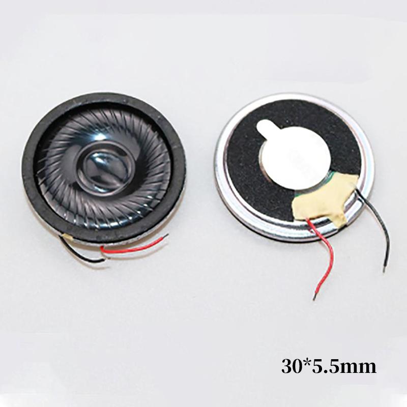 2PCS 13mm 15mm 16mm 18mm 18 20 23 26 28 30 MM Mini Speaker Round Runway Loudspeaker 8Ohm 0.5W For MP4 Toys Cellphone Small Audio