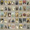 78 Cat Tarot Graffiti Stickers: Creative DIY Waterproof Designs for Skateboards, Phones & Luggage