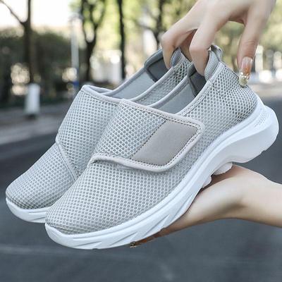 2025 Nowe Damskie Oddychające Siateczkowe Buty Casualowe Letnie Buty na Platformie Lekkie Antypoślizgowe Wygodne Sneakersy do Chodzenia dla Kobiet