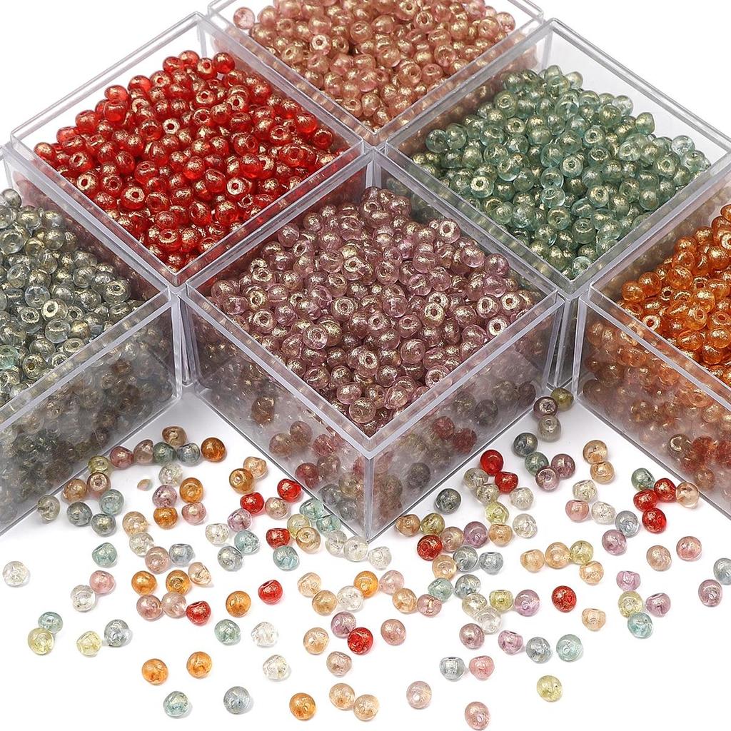 100 stk Akrylperler Anheng Gjennomsiktige Perle Vanndråpeperler For DIY Armbånd Halskjede Smykkefremstilling