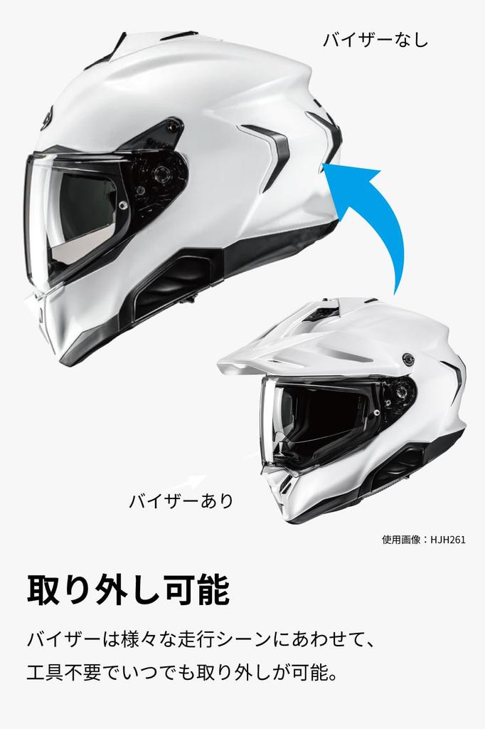 HJC HELMETS SMART HJC RPHA60 Solid Motorcycle HJH261 Size L with Sun and Helmet, Gray, (58-59cm), Built-in Visor, Ventilation, Built-in Intercom.