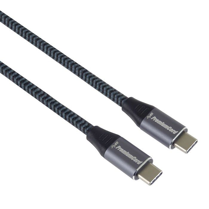 Câble USB - PremiumCord - Ku31ct2 - 3.2 Gen 1 - 2 M - SuperSpeed 5 Gbit/s