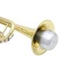 Aluminum Alloy Trumpet Silencers Mini Mute for Music Lover Silver Mute for Trumpet Musical Instrument Accessories