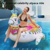 Colorful Unicorn Wing Inflatable Floating Bed - Thickened Swimming Ring Toy