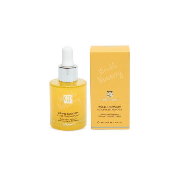 Cellbenew Wrinkle No-Worry ACE-TOP PDRN Ampoule (30ml) - Deep Wrinkle Care & Skin Volume Elasticity