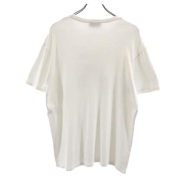 Maison Kitsune Print Short Sleeve T-shirt S White System Men's Used