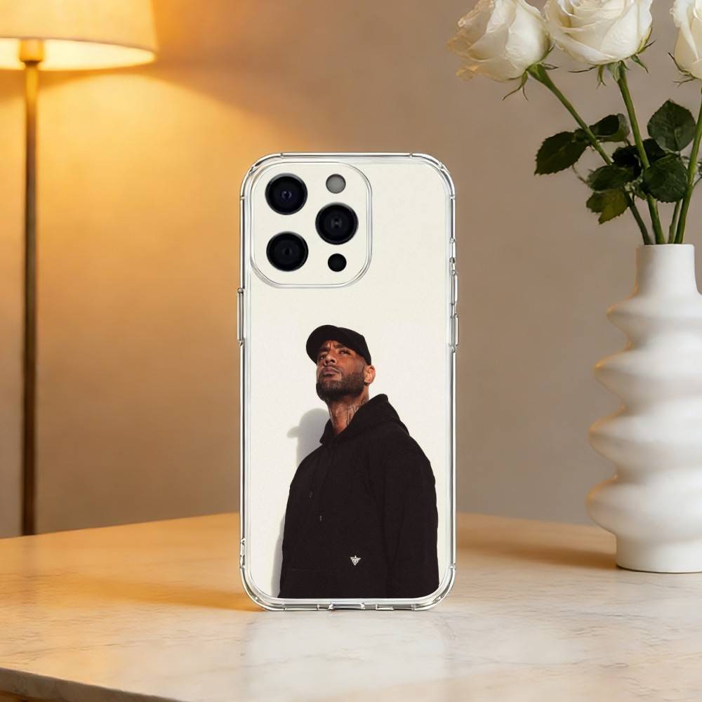 French Rapper Booba Phone Case For iPhone 17 16 15 14 13 12 11 Mini Pro Max Plus Transparent Cover
