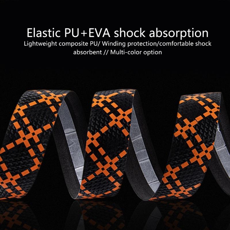 2Pcs Bicycles Handlebar Tape Cyclings Handlebars Tape Wrap NonSlip Bikes Handlebars Tape AntiVibration Wrap Easy To Use