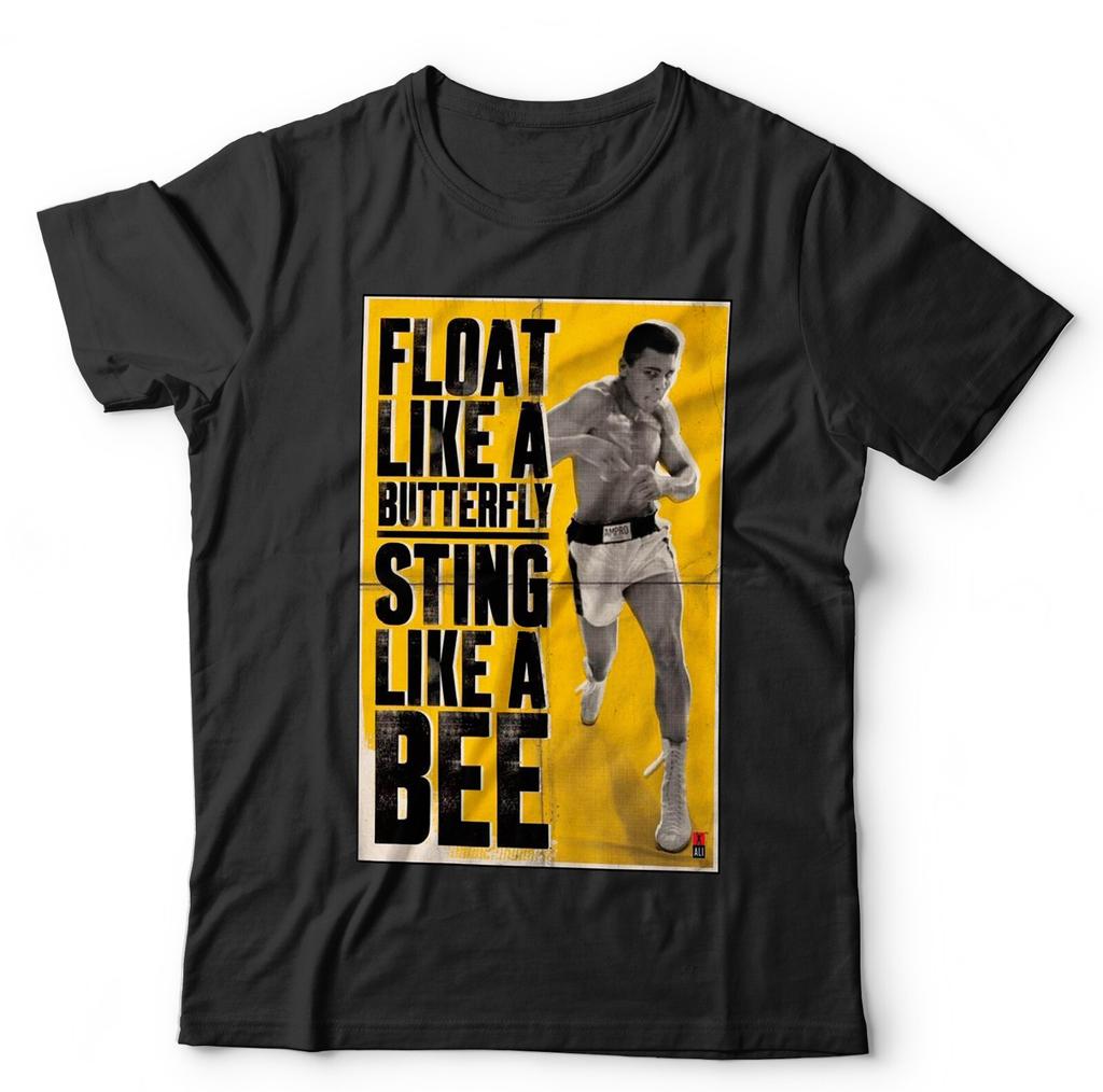 T-shirt Muhammad Ali Unisex Vola Come una Farfalla Leggenda del Pugilato Il Più Grande