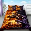 3pcs Naruto Duvet Cover Anime Cartoon Bedding Set Quilt Cover Twin Full Single Size Teens Boys Bedroom Dormitory Decor