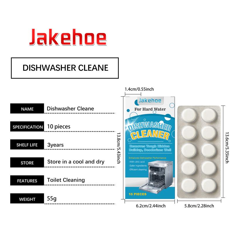 Dishwasher Deep Cleaning Tablets Oil Grease Remover Odor Eliminator Limescale Cleaner For Home Kitchen Appliance Care