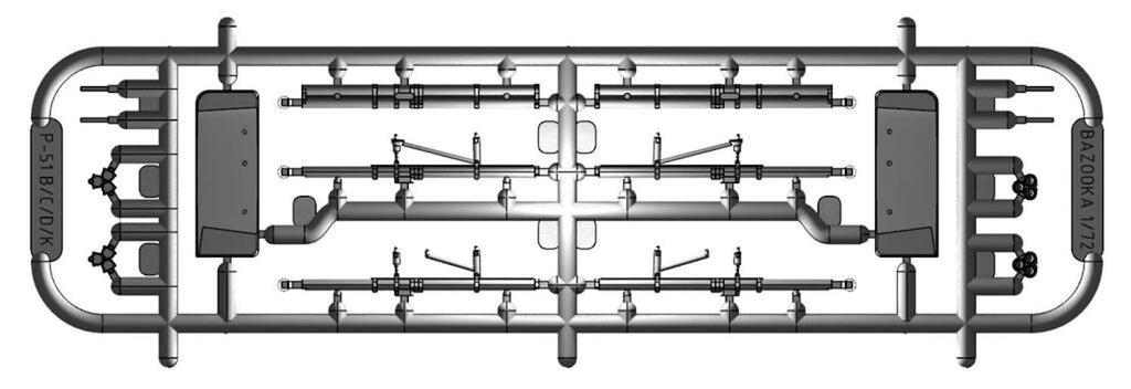 Arma Hobby Maßstab Mustang Front Kunststoffmodellbausatz ADL70075 1/72 P-51B China-Burma-Indien (Flugzeug)