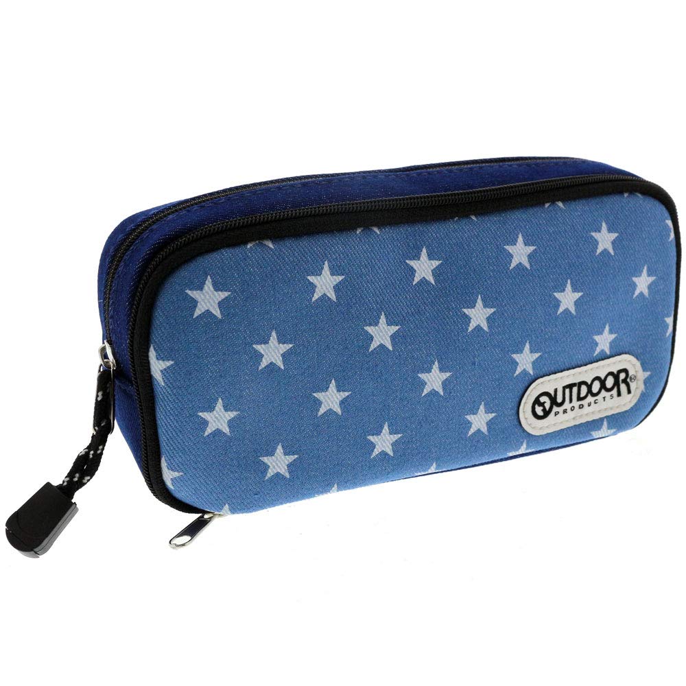 

Sunstar Stationery Outdoor Pencil W Light Blue S1416324 Case, Denim, Star,