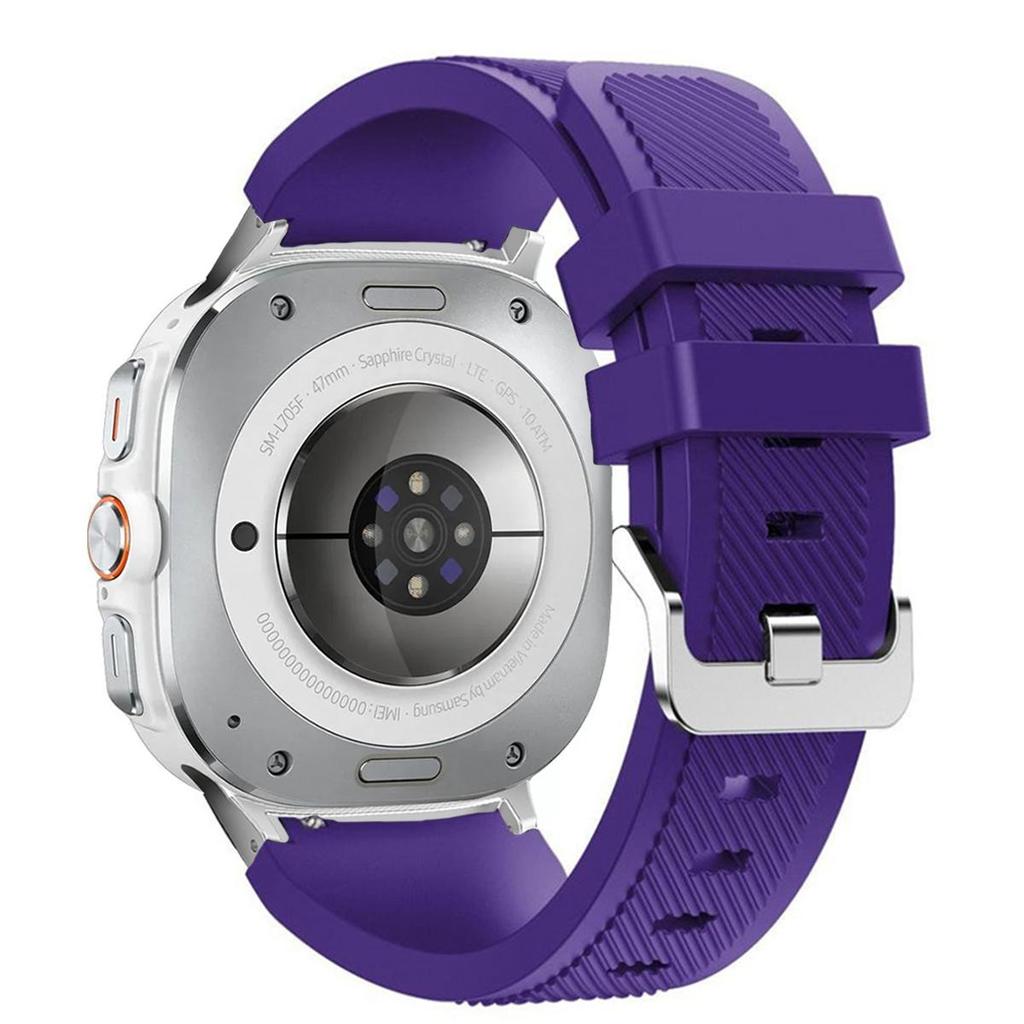 Silicone Strap for Samsung Galaxy Watch 8 40 44 46mm Sports Bracelet Quick Fit Watchband for Galaxy Watch 8Ultra 47mm Wrist Band