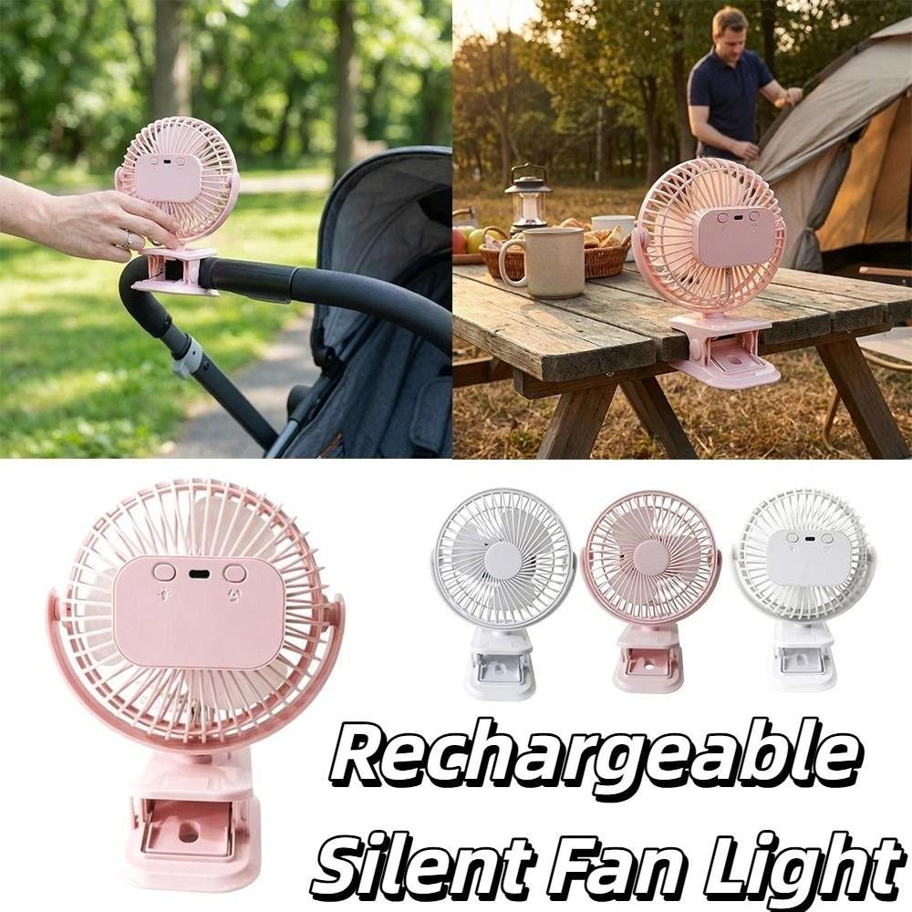 High Wind Portable Hanging Fan High Airflow Mini Wind Fan USB Charging Quiet Fan  Outdoor Camping