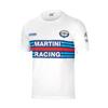 T-Shirt Cotton Sparco Martini Racing T-Shirt White - Size M