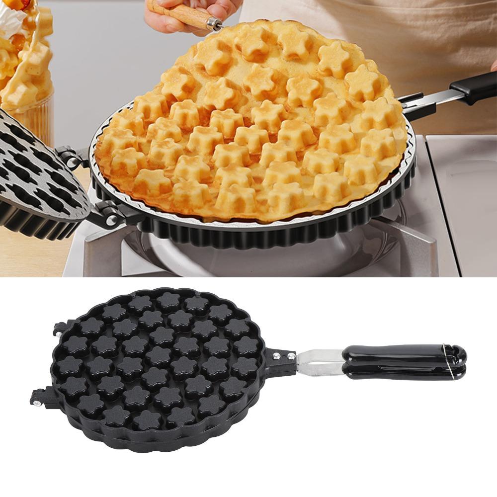 Non Stick Waffle Baking Mould Pan Heat Resistant Waffle Cake Mould Pot Waffle Maker Pan Breakfast
