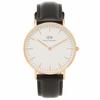 Daniel Wellington Classic 36mm Unisex Quartz Watch, Black, for Men and Women, DW00600036 (2)