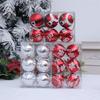 12Pcs Christmas Baubles for Christmas Tree Hanging Ball Ornament for Wedding Winter Holiday Party Table Centerpieces