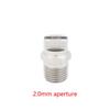 Easy to Install 1/8" 1/4" HVV/HU 304 Stainless Steel Flat Fan Spray Nozzle for Industrial Cleaning Projects