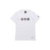 Adidas T Shirts Men's White Crew Neck Moderate Straight Fit FT2849