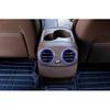 Vent Cover Central Console Air Outlet For Benz E-Class W213 16-21 Aluminum Blue