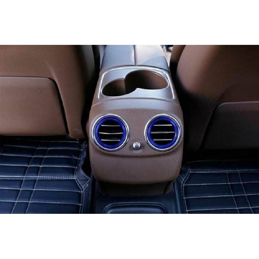 Vent Cover Central Console Air Outlet For Benz E-Class W213 16-21 Aluminum Blue