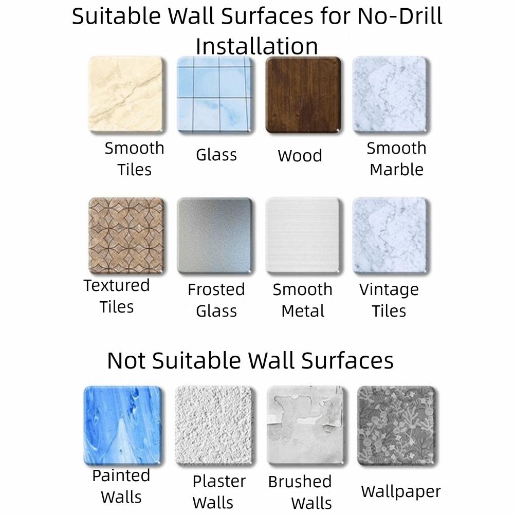 Wall Mounted Folding Drying Rack Space Aluminum Clothing Organizer  Bathroom