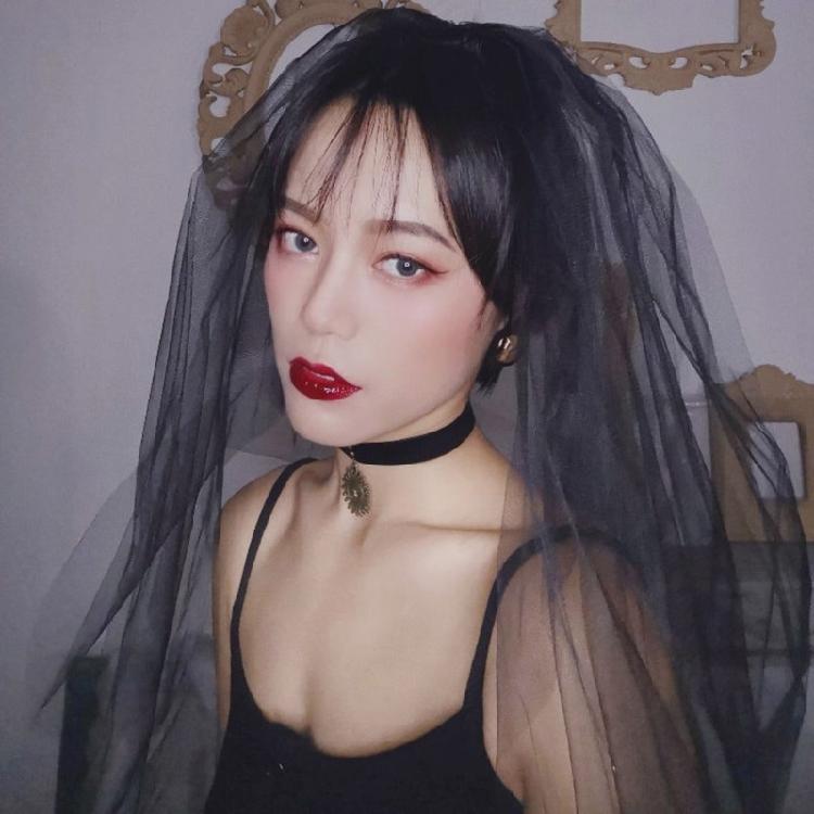 Hochzeitstüll Brautspitzen-Schleier mit Schleife/Blumenbesatz Eleganter Schleier für Brautjungfern