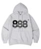 [Fleece-Lined/Non-Fleece-Lined] Black Usa Number.888 Oversized Hoodie 5 Colors (B Type)