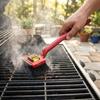Handheld BBQ Grill Cleaning Brush Stainless Steel Grease Remover Brush  Camping Grill