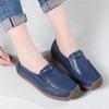 Women Yellow Loafers Casual Moccasins White Nurse Footwear Slip on Peas Soft Flats Black Driving Walking Shoes Plus Size