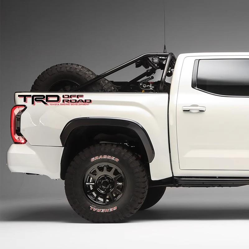 Pickup Truck Sticker TRD4x4 Off-Road Sticker for Toyota Tacoma Tantu Body Modification Sticker 2-piece Set