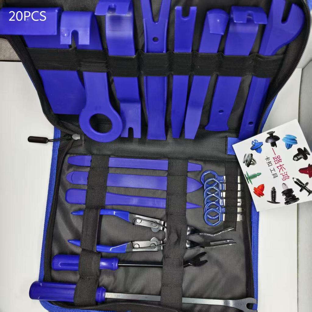 Kit de Levier et Tournevis pour Réparation d'Autoradio – 19/20/25/38/40/439PCS avec Sac à Outils