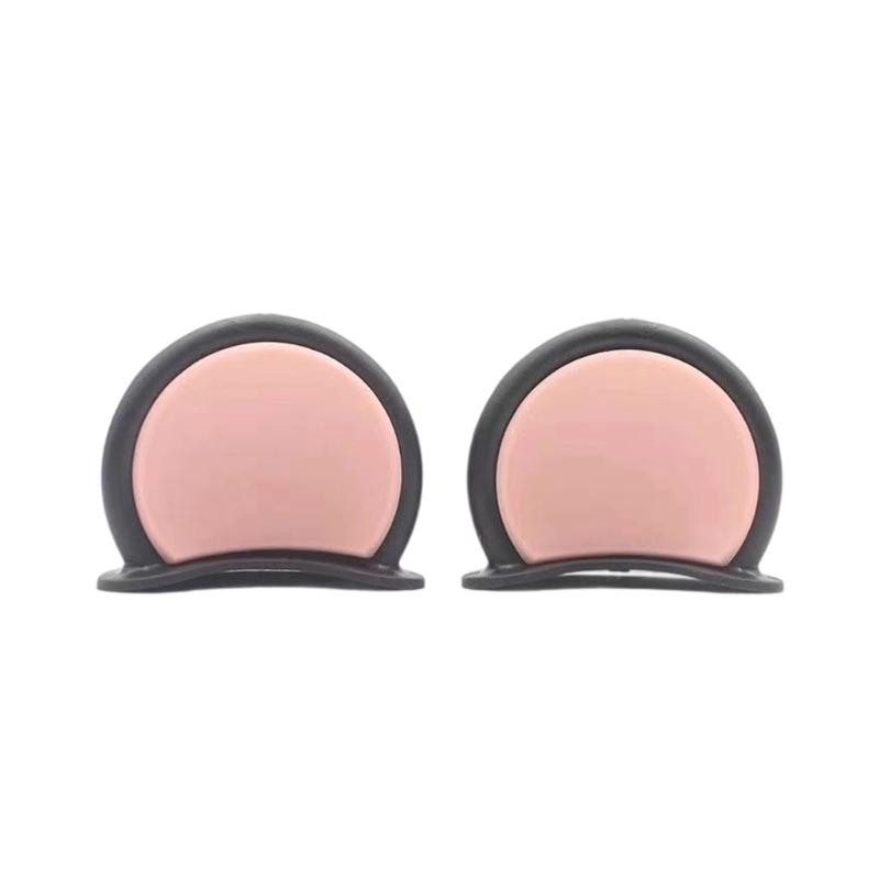 Motorbike Helmet Decoration Cute Bear Ear Attachments Lightweight Plastic Accessory No Tools Installation Required 2pcs
