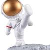 Astronaut Mobile Phone Holder Statue Sculpture Resin Spaceman Stand Figurine Ornaments Desktop