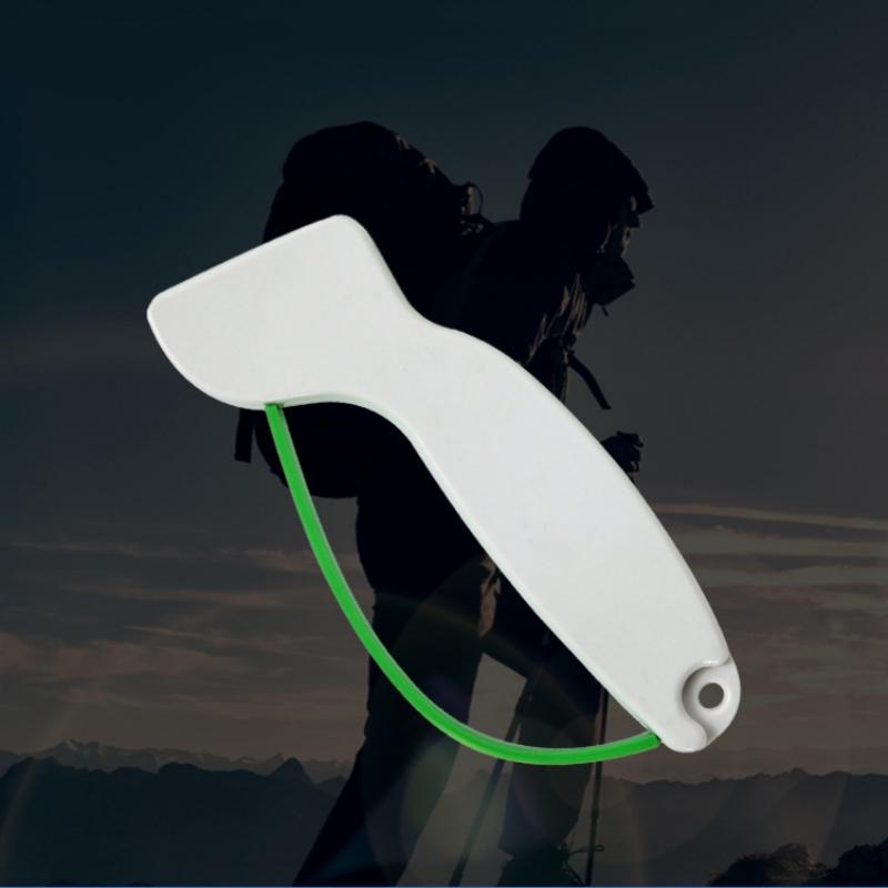 Kompakter Multi-Tool-Schärfer - Langlebiger Handheld aus Wolframstahl, Profiqualität für Messer, Äxte & Wellenschliffklingen