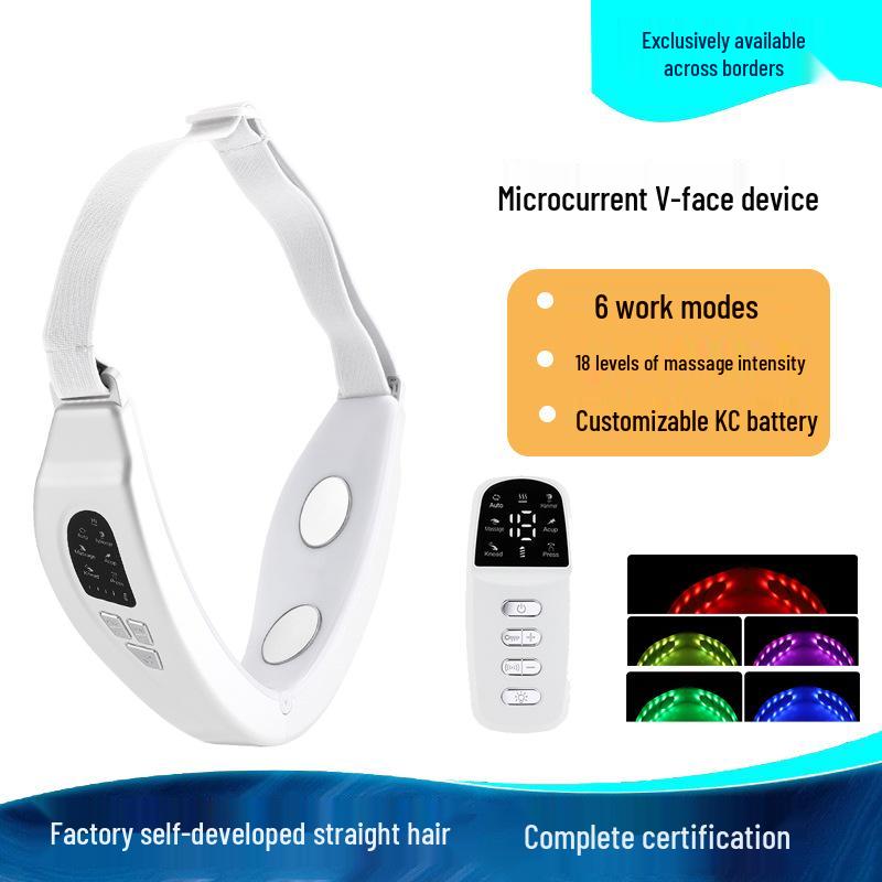 EMS Remote Control Face Slimming and Lifting Massager with Microcurrent Firming Technology
