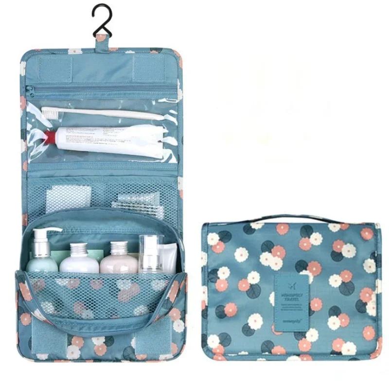 Multifunctional Travel Hook Makeup Bag Cosmetics Storage Bag Waterproof Toiletries Beauty Organizer Ladies Bathroom Storage Bag