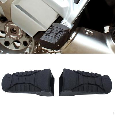 2 Pieces Motorcycle Rear Rubber Footrest Coves Foot Peg Rubbers Durable Replace