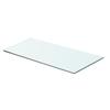 VidaXL Panneaux d'étagère 2 pcs Verre Transparent 60x25 cm