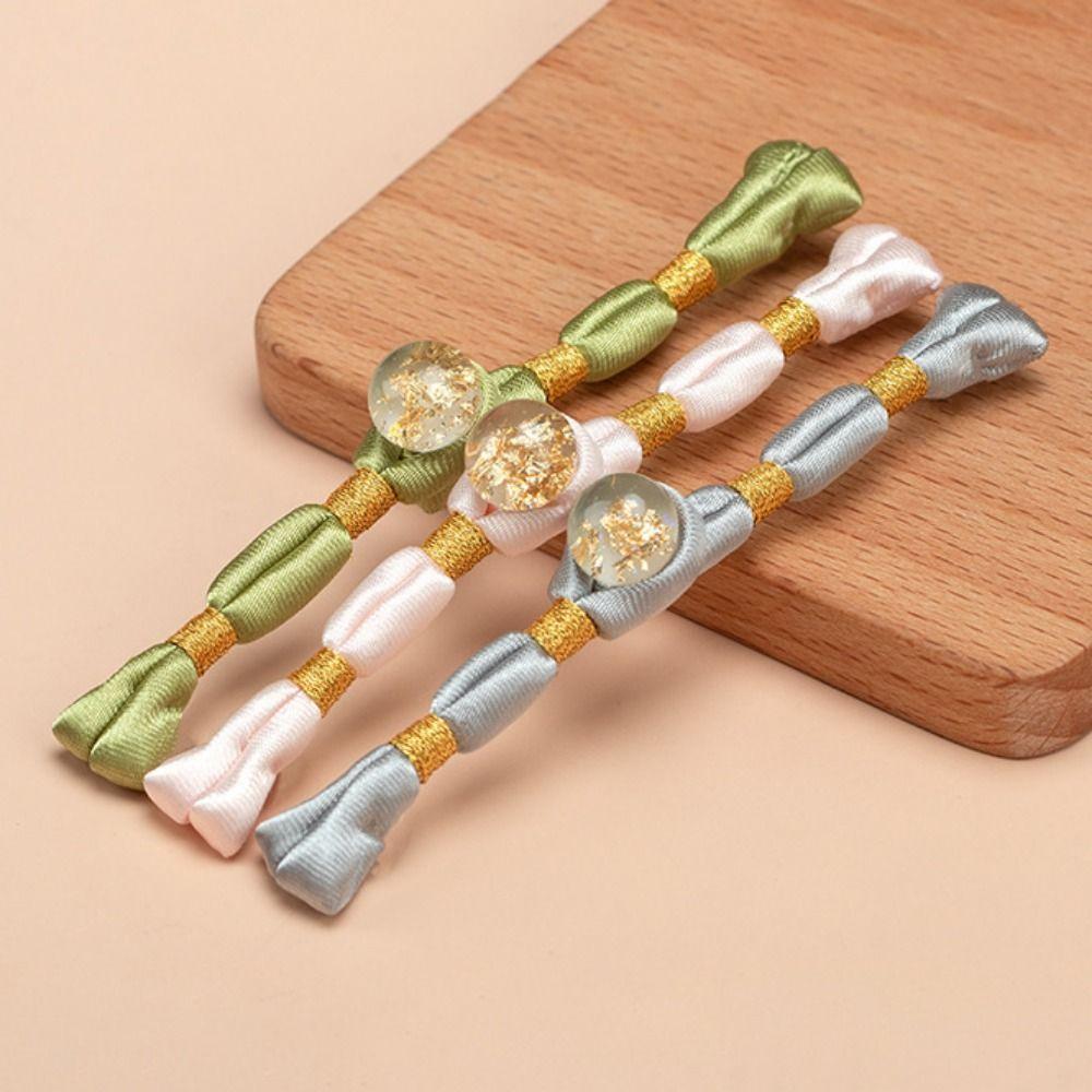 10Pcs Brilliant Colors Chinese Traditional Bead Button DIY Handmade Vintage Style Sewing Crafted Buttons Cheongsam Buttons