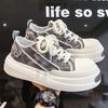 22 new spring children open smile canvas shoes youth student leisure sports board shoes